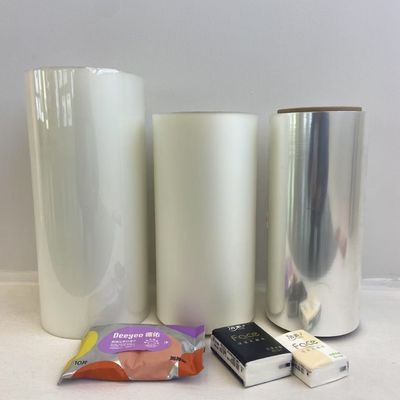 15/16/18/20 Micron Metalizing Base Film Bopp Lamination Film Snack Materiale di imballaggio