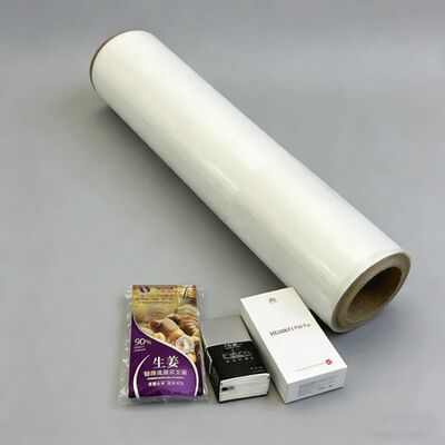 Harga yang bagus Metallizing Base BOPP Film --Heat Sealable Film diterapkan pada kemasan makanan dengan kekuatan termal,transparansi yang baik dan adhesi metallization yang sangat baik on line