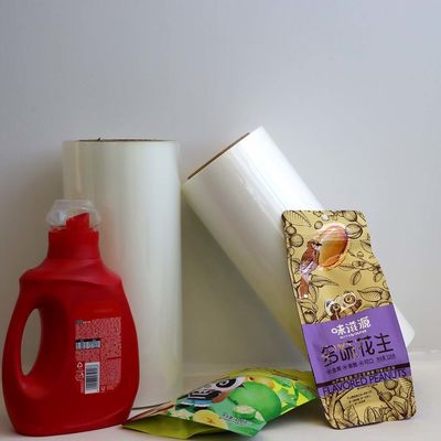 Buon prezzo Pellicola di laminazione termica BOPP ad alta lucentezza, priva di imprimante, per estrusione diretta EVA 12μM 15μM in linea