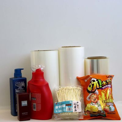 Buon prezzo Pellicola lucida BOPP di alta qualità riciclabile per prodotti cosmetici ad alta trasparenza in linea
