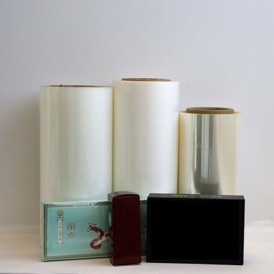 Bon prix 12um 19um 20um Matte BOPP Film polypropylénique à contact doux Matte film stratifiant en ligne