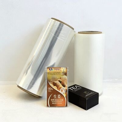 Un bon prix. Rouleaux de film BOPP thermoscellable à largeur et épaisseur personnalisées en ligne