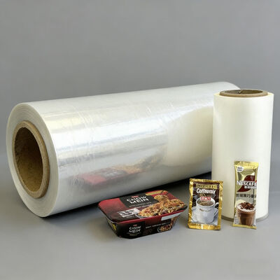Quality Cavitated White Opaque BOPP Film Lightweight High Opacity Pearl Effect For Confectionery Ice Cream Label Packaging factory